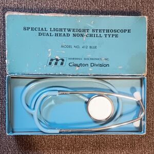 Dual-Head Stethoscope - Blue